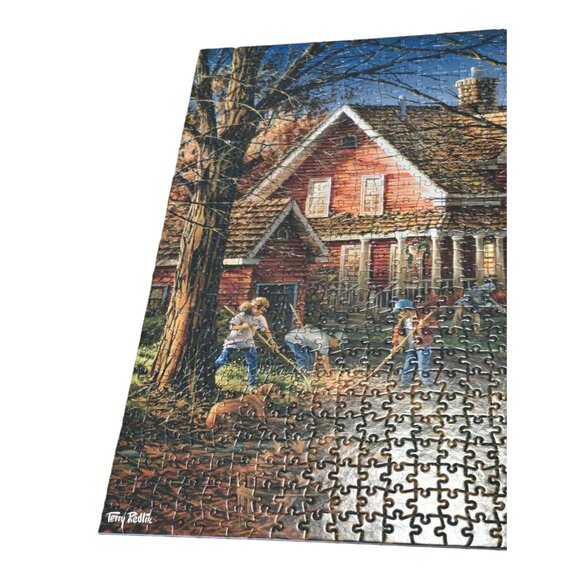 Terry Redlin "Autumn Evening" 1000 Piece Buffalo Games Puzzle Complete - Picture 6 of 14